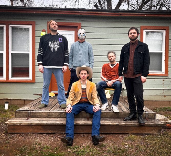 Chat Pile and Hayden Pedigo. (Credit: Bayley Hanes)