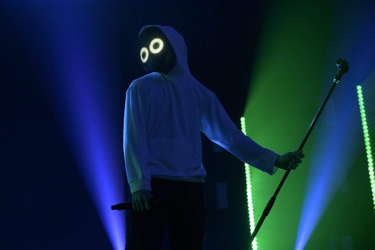 BoyWithUke Performs At Elysee Montmartre BoyWithUke performs onstage at Élysée Montmartre on February 17, 2024 in Paris, France. (Credit: Kristy Sparow/Getty Images)