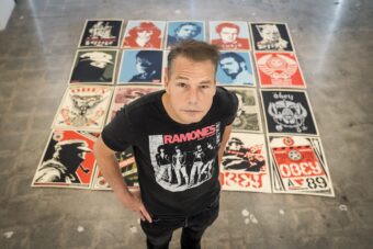 Shepard Fairey. (Credit: Suitcase Joe)