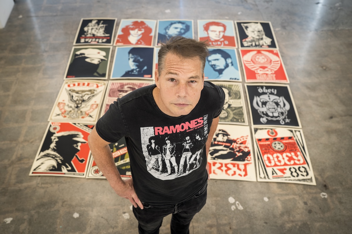 Shepard Fairey. (Credit: Suitcase Joe)