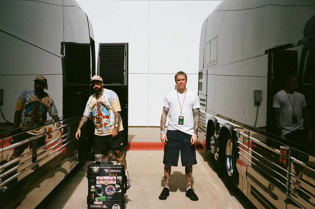 Part of a photo series the band took during its Summer 2024 tour. (Credit: The Story So Far)