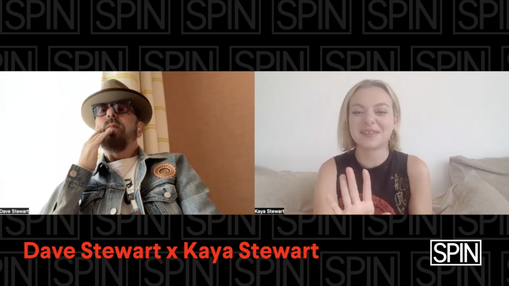 Dave Stewart Kaya Stewart